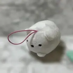 すみっコぐらし うつぶせゴムひも付きマスコット しろくま