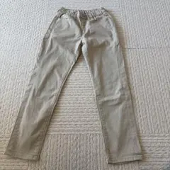UNIQLO ベージュ ゴムウエスト 長ズボン 130cm