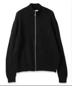 jieda 24AW RIPPLES ZIP UP KNIT