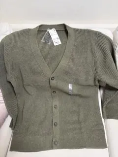 UNIQLO オリーブ カーディガン XXL