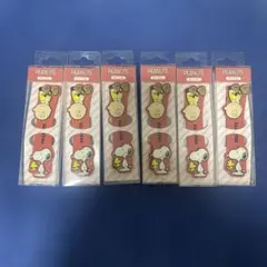 Peanuts　スヌーピー　PIN CLIP　6点セット 新品　未開封品
