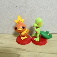 アチャモ キモリ ポケットモンスター チョコエッグ 旅立ちの3匹のサムネイル