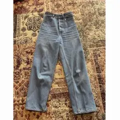 Cristaseya クリスタセヤ DENIM PLEATED TROUSERS - メルカリ