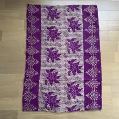 リサイクルサリーのブランケット☆ひざ掛け 毛布 テーブルカバー ソファーカバー