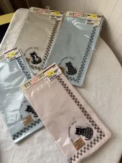 昭和レトロファンシーTHE INNOCENT CAT'S ハンカチ 4枚セット