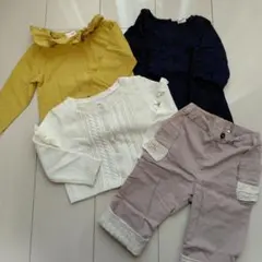 ベビー服 トップスとパンツセット