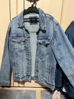 ZARAライトブルー デニムジャケット