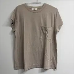 MAISON DE REEFUR ポケット付き半袖Tシャツ ベージュのサムネイル