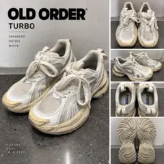 OLD ORDER TURBO スニーカー ホワイト