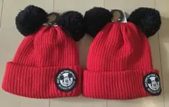 【新品】ミッキー 耳付き ニット帽 54cm 56cm Littc リトシー