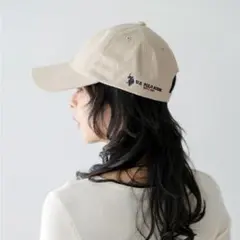 【新品未使用】U.S. POLO ASSN キャップ ベージュ