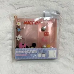 正規品　ミッキー 2WAYシール帳 Mサイズ　バインダー　推し活　シール台紙