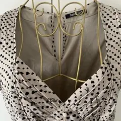 極美品 スパイラルガール スペード柄 ミニワンピース風キュロット ※股付き