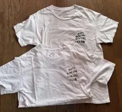 ANTI SOCIAL SOCIAL CLUB Tシャツ M 2枚セット