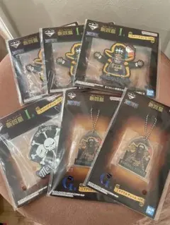 ワンピース 一番くじ 新四皇 アクリルチャーム ラバーアソート G賞 I賞