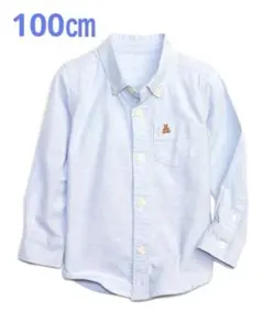 『新品』babyGap オックスフォード ボタンダウンシャツ 100㎝