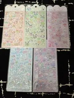 キャラクター　シール 5点セット 海外製