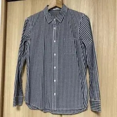 GU ギンガムチェック 長袖シャツ