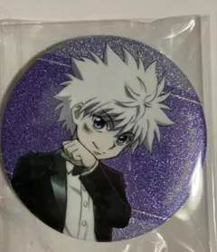 HUNTER × HUNTER アニメイトフェア グリッター缶バッジ キルア