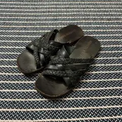 新品未使用】TATAMI タタミ ミシシッピ 40 レザー チョコ サンダル