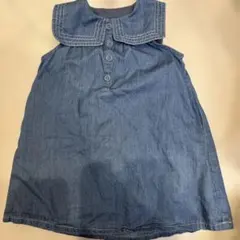 【プティマイン】ノースリーブワンピース 90cm