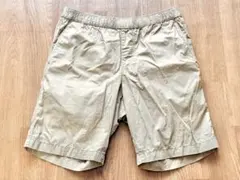 無印良品 紳士M 洗いざらしブロードイージーショートパンツ ライトベージュのサムネイル