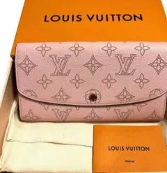 LOUIS VUITTON ピンク 　財布　マヒナ