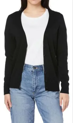 未使用✨ カーディガン ニット ライトウエイト Vネック レディース Mサイズ