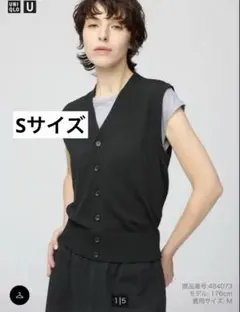 美品！COS レイヤードメリノウールシャツベスト XS - メルカリ