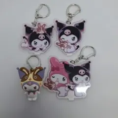 【即購入OK・美品】マイメロディクロミ×宇佐美コラボ キーホルダーセット