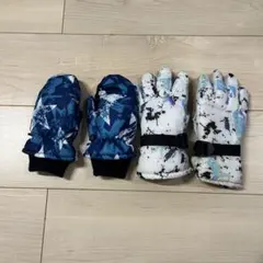 子供用 キッズ 手袋 スノーグローブ スノーミトン 雪遊び