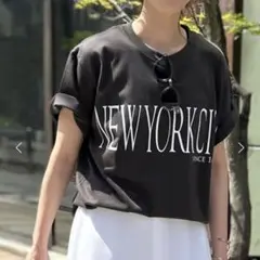 【美品】NOLLEY'S NEW YORK CITY Tシャツ チャコールグレー