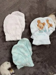 ベイビーミッキー 手袋 3点セット