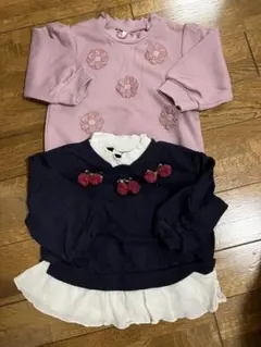 アプレレクール　トレーナー　80センチ　2枚