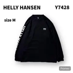 【即購入OK】HELLY HANSEN 長袖Tシャツ　サイズM ブラック