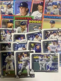 toppsドジャース　19枚