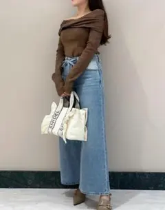 【美品】スナイデル　オフショルニットプルオーバー