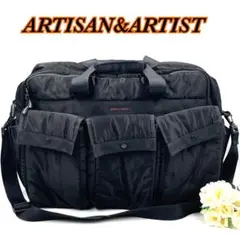 【美品】ARTISAN&ARTIST2WAY ビジネスバッグショルダーバッグ