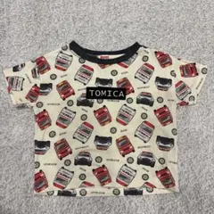 TOMICA トミカ 総柄Tシャツ 100cm