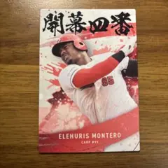 ELEHURIS MONTERO CARP カード #95 プロ野球カード