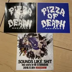 PIZZA OF DEATH ピザオブデス ステッカー Ken ハイスタンダード