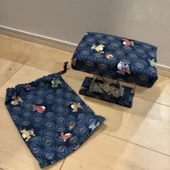 正座椅子 巾着収納付き