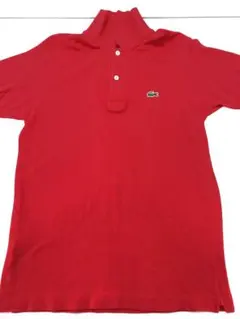 超美品　Lacoste ラコステ　RED 赤 ポロシャツ　サイズ2