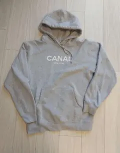 CANALnewyork パーカー グレー Sサイズ