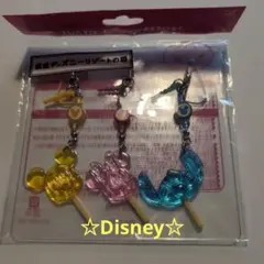 東京ディズニーリゾート　ミッキーマウス ストラップ 3個セット