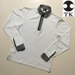 古着【TK TAKEO KIKUCHI 長袖ポロシャツ サイズ3】