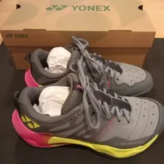 YONEXバドミントンシューズサブアクシアGTウィメンライトグレー22.5