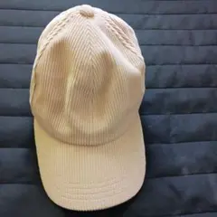 ベージュ キャップ M