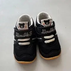 double.B ブラックスニーカー