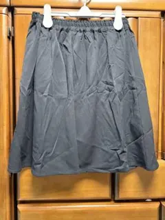 E hyphen world gallery フレアスカート 黒